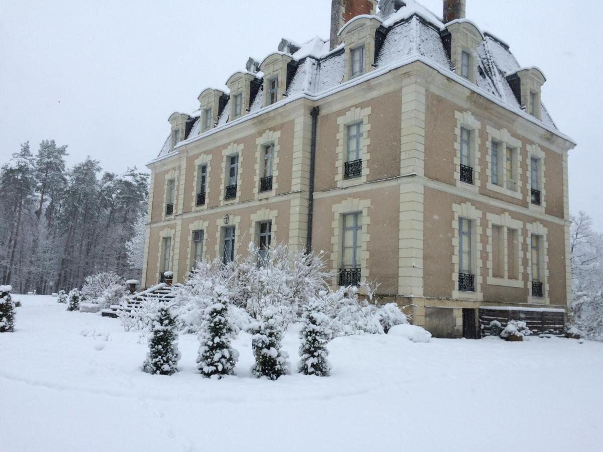 Chateau Des Essards Avec Piscine Et Jacuzzi Ланже Екстериор снимка