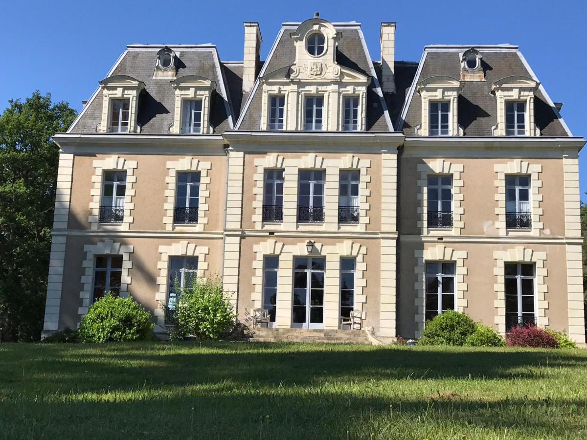 Chateau Des Essards Avec Piscine Et Jacuzzi Ланже Екстериор снимка